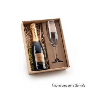 Kit com 01 taça para champanhe cop6153